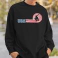 Usa American Skateboarding Team 2021 Skater American Flag Skateboarding Funny Gifts Sweatshirt Gifts for Him