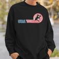 Usa American Skateboarding Team 2021 Skater Girl Us Flag Sk8 Skateboarding Funny Gifts Sweatshirt Gifts for Him
