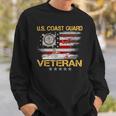 Veteran Vets US Coast Guard Veteran Flag Vintage Veterans Day Mens 150 Veterans Sweatshirt Gifts for Him