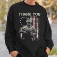 Veteran Vets Us Veteran American Flag Betsy Ross Flag Thank You Veterans 307 Veterans Sweatshirt Gifts for Him
