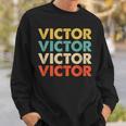 Victor Name Sweatshirt Gifts for Him Victor Name Sweatshirt Gifts for Him