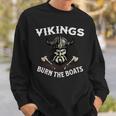 Vikings High School College Sports Motivation Sweatshirt Gifts for Him