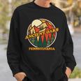 Vintage Ancient Oaks Pennsylvania Mountain Hiking Souvenir Sweatshirt Gifts for Him