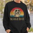 Vintage Beagle Dad Funny Beagle Dog Dad Father Gifts Sweatshirt Gifts for Him