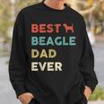 Vintage Best Beagle Dad Ever Beagle Gift Men Sweatshirt Gifts for Him