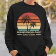 Vintage Dermatopathologist Dermatopathology Sweatshirt Gifts for Him