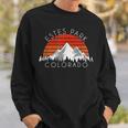 Vintage Estes Park Colorado Retro Distressed Sweatshirt Gifts for Him