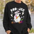 Vintage Ghost Boujee Boo Jee Spooky Season Halloween Sweatshirt Gifts for Him