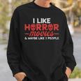 Vintage Horror Movie Horror Sweatshirt Gifts for Him
