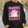Vintage Howdy Rodeo Western Country Southern Cowgirl Rodeo Funny Gifts Sweatshirt Gifts for Him