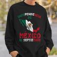 Vintage Mexico Flag 16Th September Mexican Independence Day Sweatshirt Gifts for Him