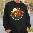 Vintage San Ardo California Mountain Hiking Souvenir Print Sweatshirt Gifts for Him