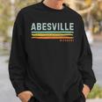 Vintage Stripes Abesville Mo Sweatshirt Gifts for Him