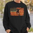 Vintage Us Flag SkateboardingRetro Skateboard Sweatshirt Gifts for Him