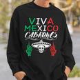 Viva Mexico Cabrones Independence Day Mexican Flag Mexico Sweatshirt Gifts for Him