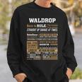 Waldrop Name Gift Waldrop Born To Rule Sweatshirt Gifts for Him