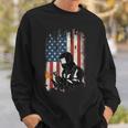Welder American Flag Welding Usa Patriotic Father Gift Sweatshirt Gifts for Him