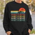 What A Save Vintage Retro Rocket Soccer Car League Funny Soccer Funny Gifts Sweatshirt Gifts for Him