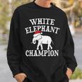 White Elephant Champion Party Christmas Sweatshirt Gifts for Him