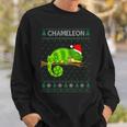 Xmas Chameleon Ugly Christmas Sweater Party Sweatshirt Gifts for Him