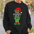 Xmas Holiday Matching Ugly Christmas Sweater The Bearded Elf Sweatshirt Gifts for Him
