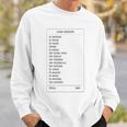 55 Burgers 55 Fries I Think You Should Leave Receipt Design Burgers Funny Gifts Sweatshirt Gifts for Him