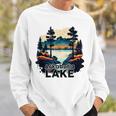 Arkabutla Lake Retro Minimalist Lake Arkabutla Sweatshirt Gifts for Him