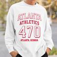 Atlanta Athletics 470 Atlanta Ga For 470 Area Code Sweatshirt Gifts for Him
