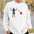 Barbary States Pirate Blackbeard's Flag Blackbeard Sweatshirt Gifts for Him