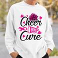 Cheer For A Cure Breast Cancer Awareness Sweatshirt Gifts for Him