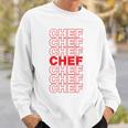 Chef Thank You Bag Design Funny Cute Chef Funny Gifts Sweatshirt Gifts for Him