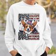 Corgi Dog Lover Patriotic 4Th Of July Sweatshirt Gifts for Him