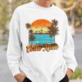 Costa Rica Beach Summer Vacation Palm Trees Sunset Costa Rica Funny Gifts Sweatshirt Gifts for Him