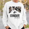 Cowboy Killer Western Leopard Country Cowgirl Vintage Woman Sweatshirt Gifts for Him