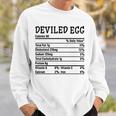 Funny Thanksgiving Xmas Food Facts Deviled Egg Nutrition Sweatshirt Gifts for Him Funny Thanksgiving Xmas Food Facts Deviled Egg Nutrition Sweatshirt Gifts for Him