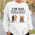 Fur Dad The Man The Myth The Snack Dealer Sweatshirt Gifts for Him