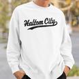 Haltom City Texas Tx Vintage Sports Graphic Sweatshirt Gifts for Him
