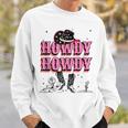 Howdy Retro Cowgirl Cowboy Nashville Country Bachelorette Sweatshirt Gifts for Him