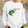 Kids Fishing- Daddy Fishing-Buddy Fly Bass Boy Toddler Funny Sweatshirt Gifts for Him