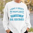 Kids Im Going To Be A Big Brother Pregnancy Announcement Sweatshirt Gifts for Him