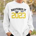 Master Degree Graduation Gifts Mastered It 2023 Graduate Sweatshirt Gifts for Him