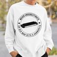 Never Underestimate An Old Man With A Harmonica Old Man Funny Gifts Sweatshirt Gifts for Him
