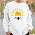 One Birthday First Trip Around The Sun 1St Birthday Sweatshirt Gifts for Him