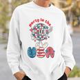 Party In The Usa 4Th Of July Patriotic Disco Ball Retro Patriotic Funny Gifts Sweatshirt Gifts for Him