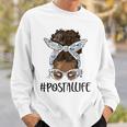 Postal Worker Life Postal Service Sunglasses Mail Carrier Sweatshirt Gifts for Him