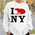 I Rat Ny I Love Rats New York Sweatshirt Gifts for Him