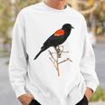 Red-Winged Blackbird For Birdwatchers Sweatshirt Gifts for Him