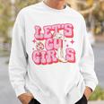 Retro Cowgirls Lets Go Girls Sweatshirt Gifts for Him