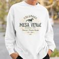 Retro Style Vintage Mesa Verde National Park Sweatshirt Gifts for Him