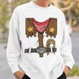 Rodeo Outfit Wild Western Cowboy Cowgirl Halloween Costume Sweatshirt Gifts for Him